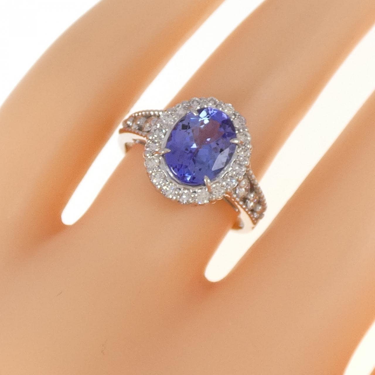 PT900 タンザナイト リング 2.04CT