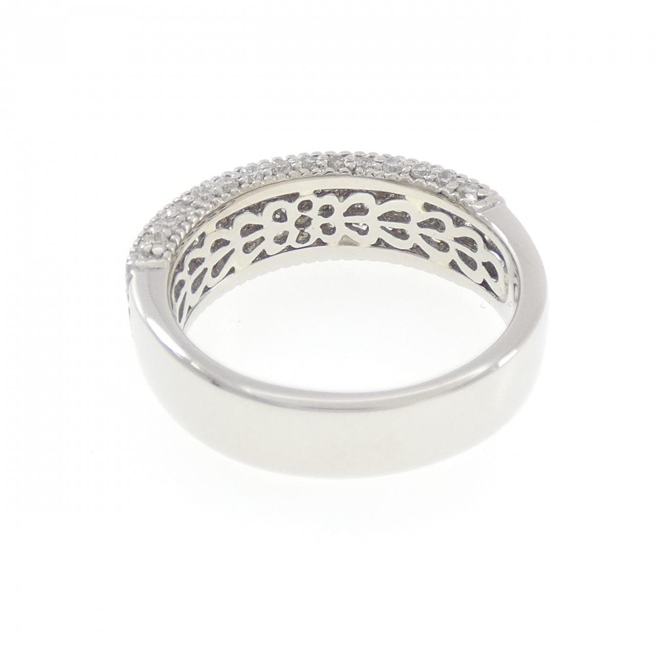 PT900 パヴェ ダイヤモンド リング 1.00CT