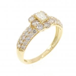 K18YG ダイヤモンド リング 0.16CT