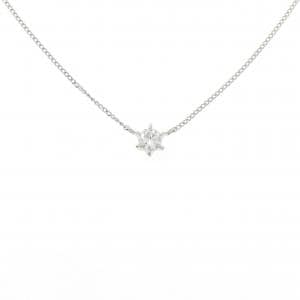 PT850 ソリティア ダイヤモンド ネックレス 0.22CT