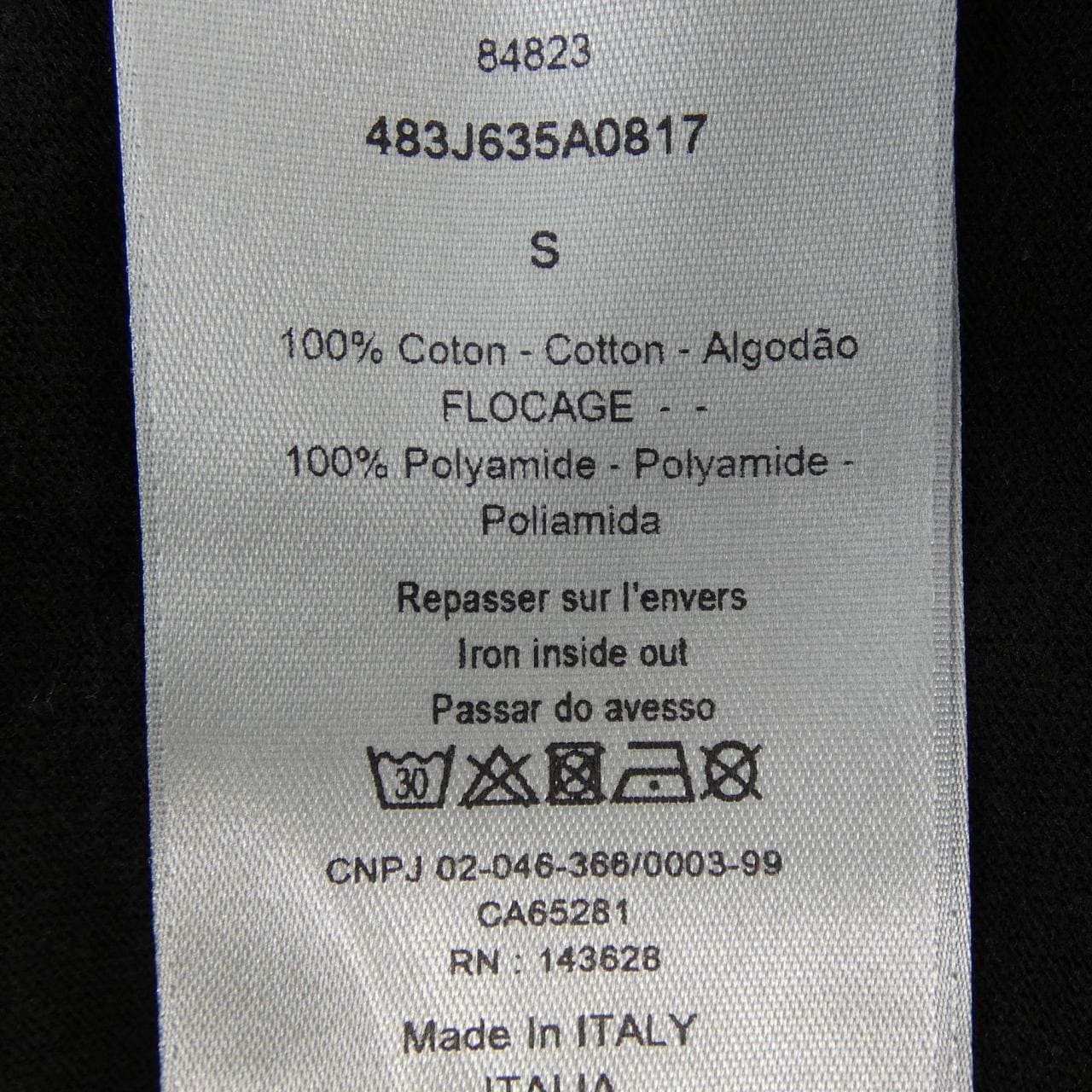 ディオール DIOR BOBBY 483J635A0817 Tシャツ