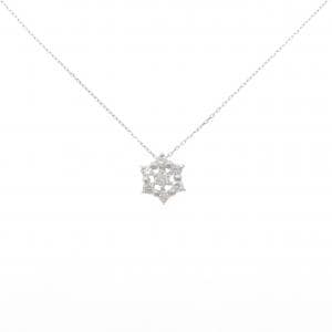 K18WG ダイヤモンド ネックレス 0.20CT