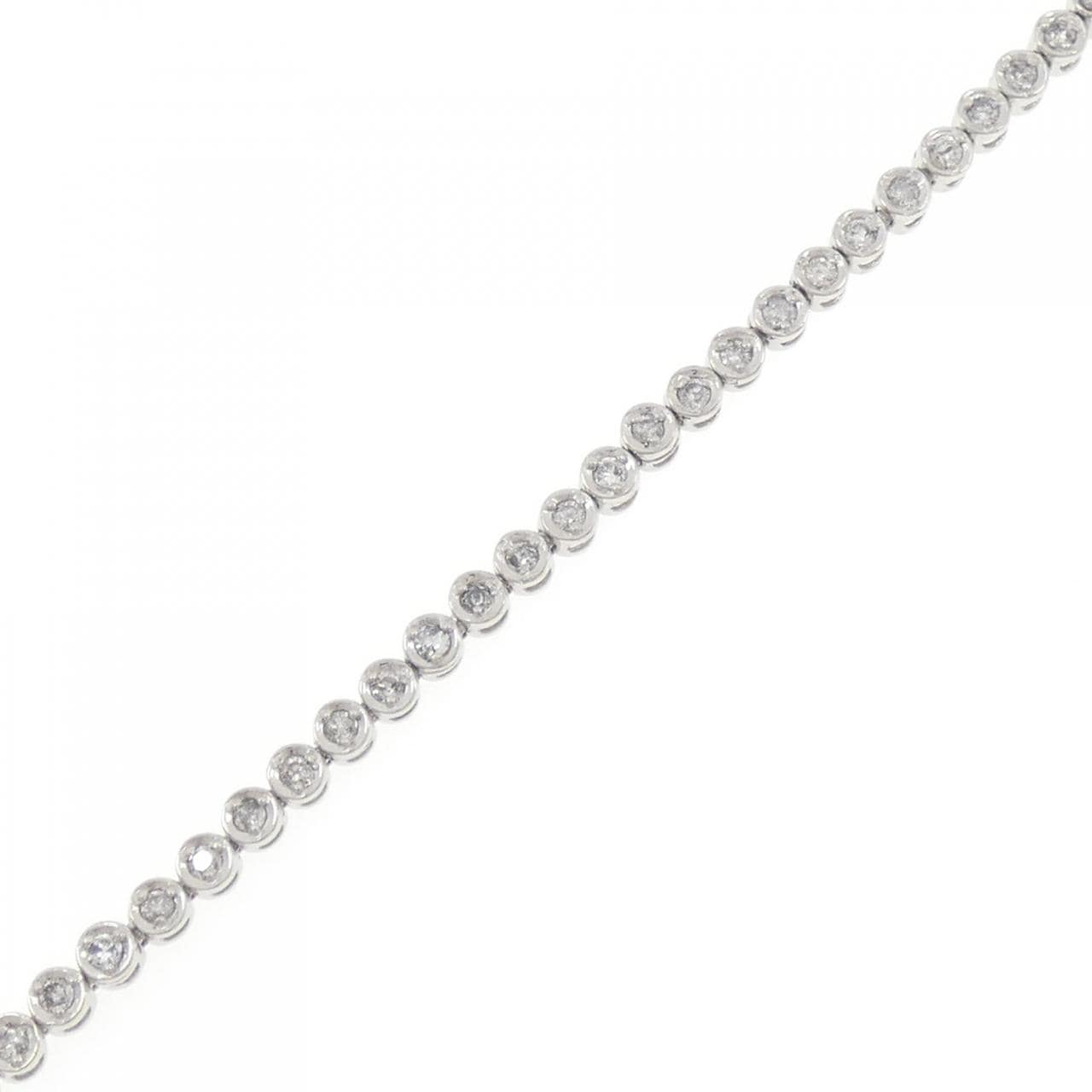 PT900 ダイヤモンド ブレスレット 1.00CT