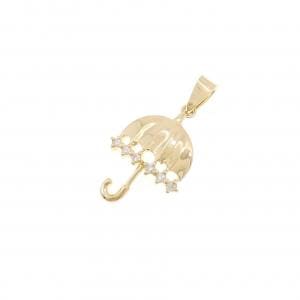ギンザ タナカ アンブレラ ダイヤモンド ペンダント 0.07CT