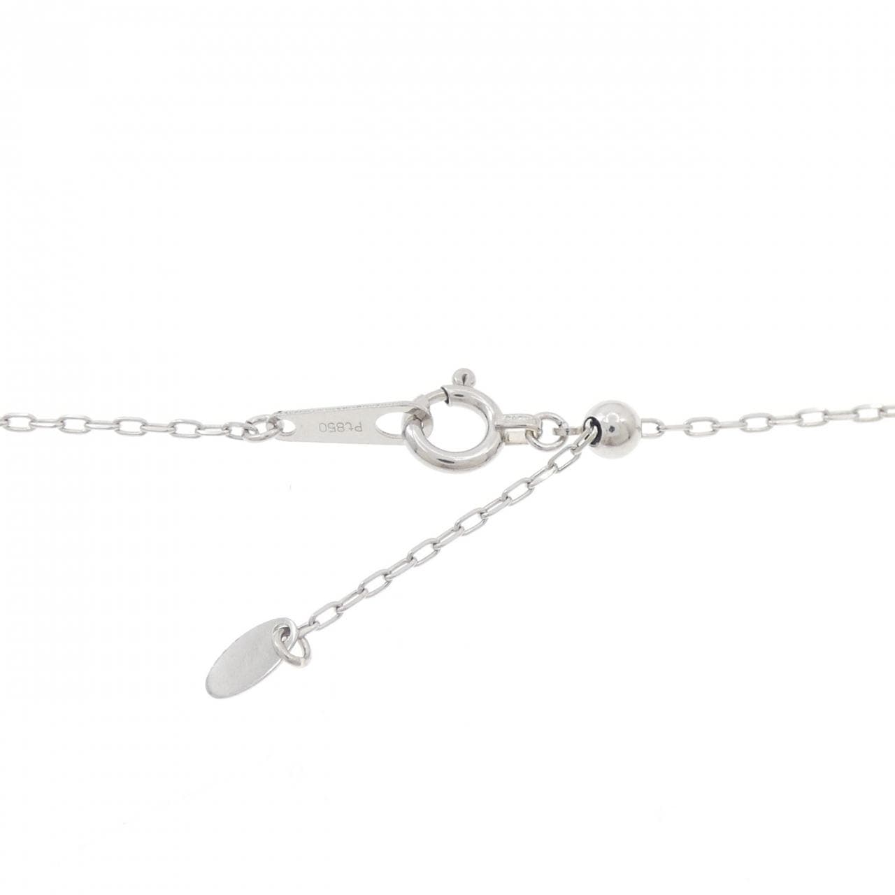 PT900/PT850 ハート ダイヤモンド ネックレス 0.30CT