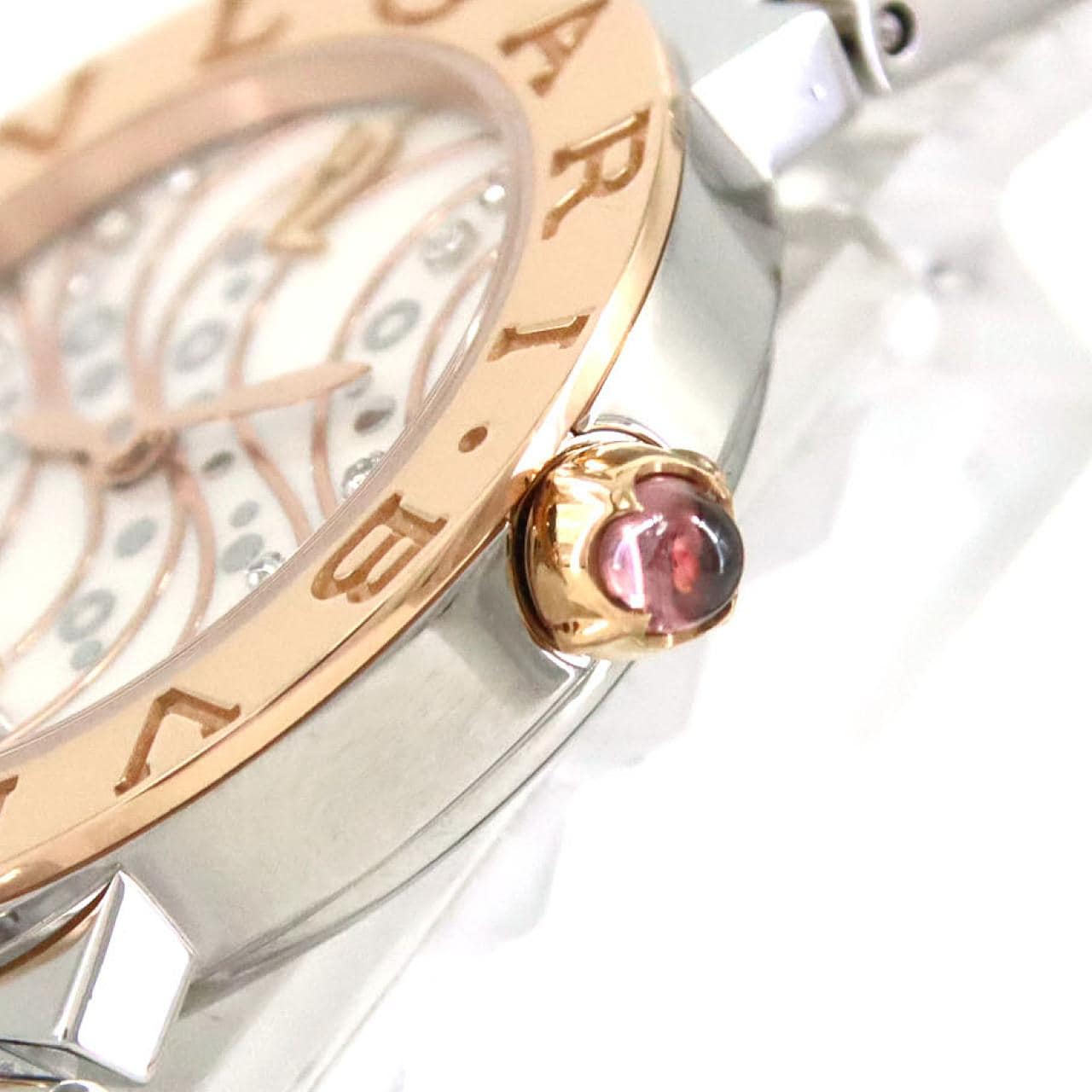 ブルガリ ブルガリブルガリ PGコンビ JAPAN LIMITED BBLP26SG/BBL26WCDSPG SSxPG クォーツ