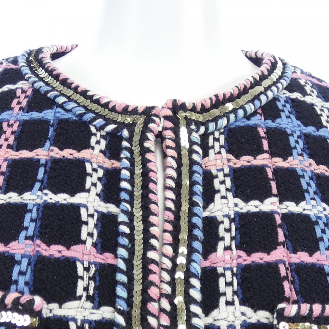 シャネル CHANEL P72500V64261 22S ノーカラージャケット