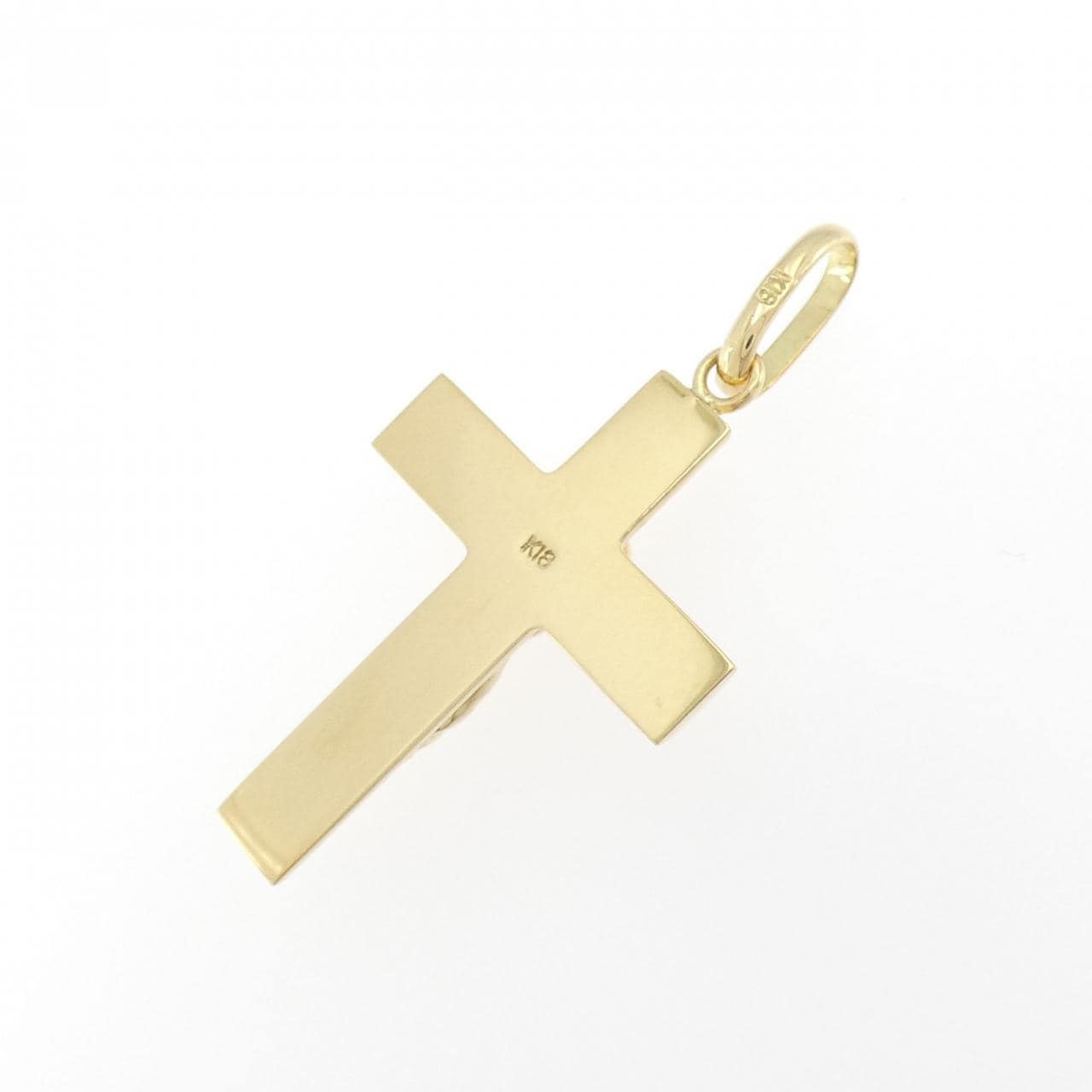 【新品】K18YG クロス ペンダント