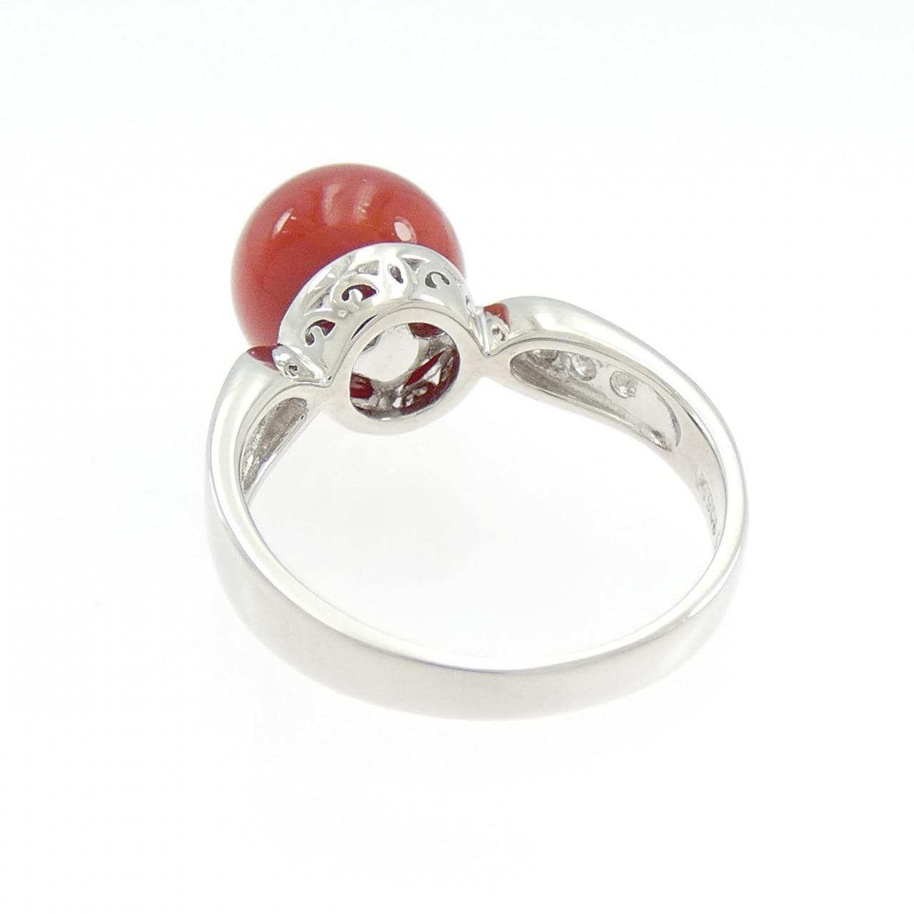 PT900 サンゴ リング 8.8mm