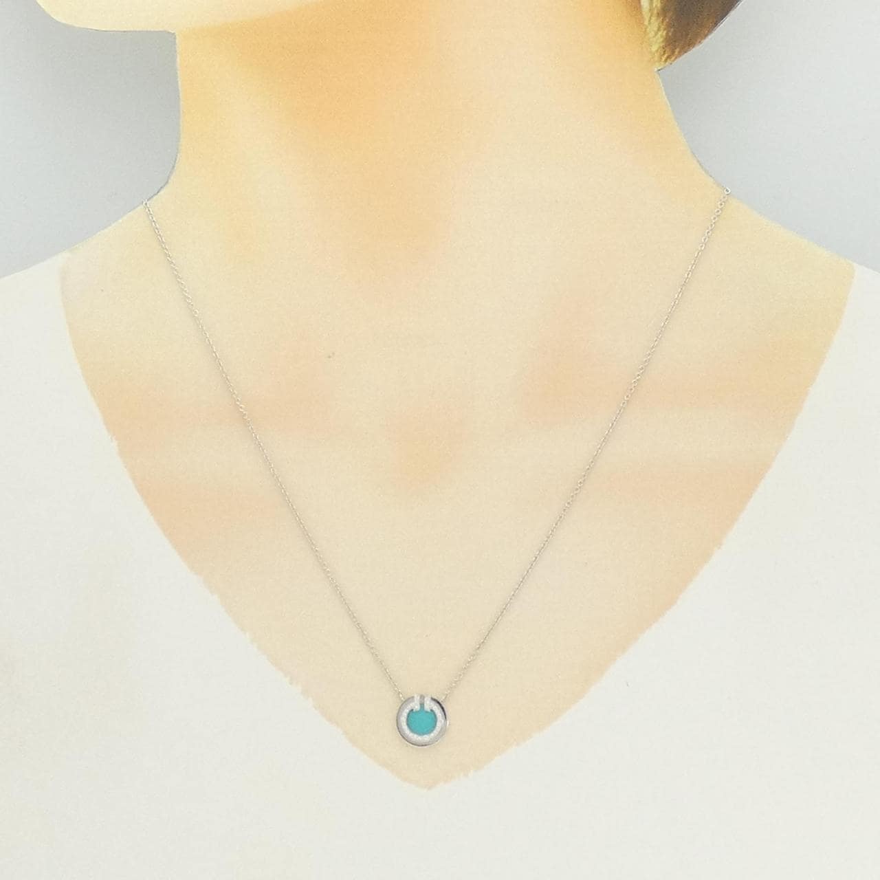 ティファニー T サークル ネックレス