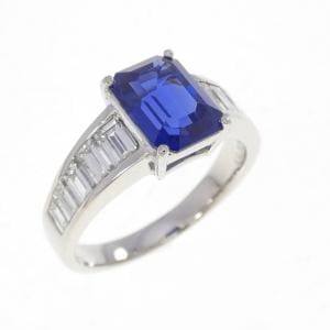 PT900 サファイヤ リング 2.825CT