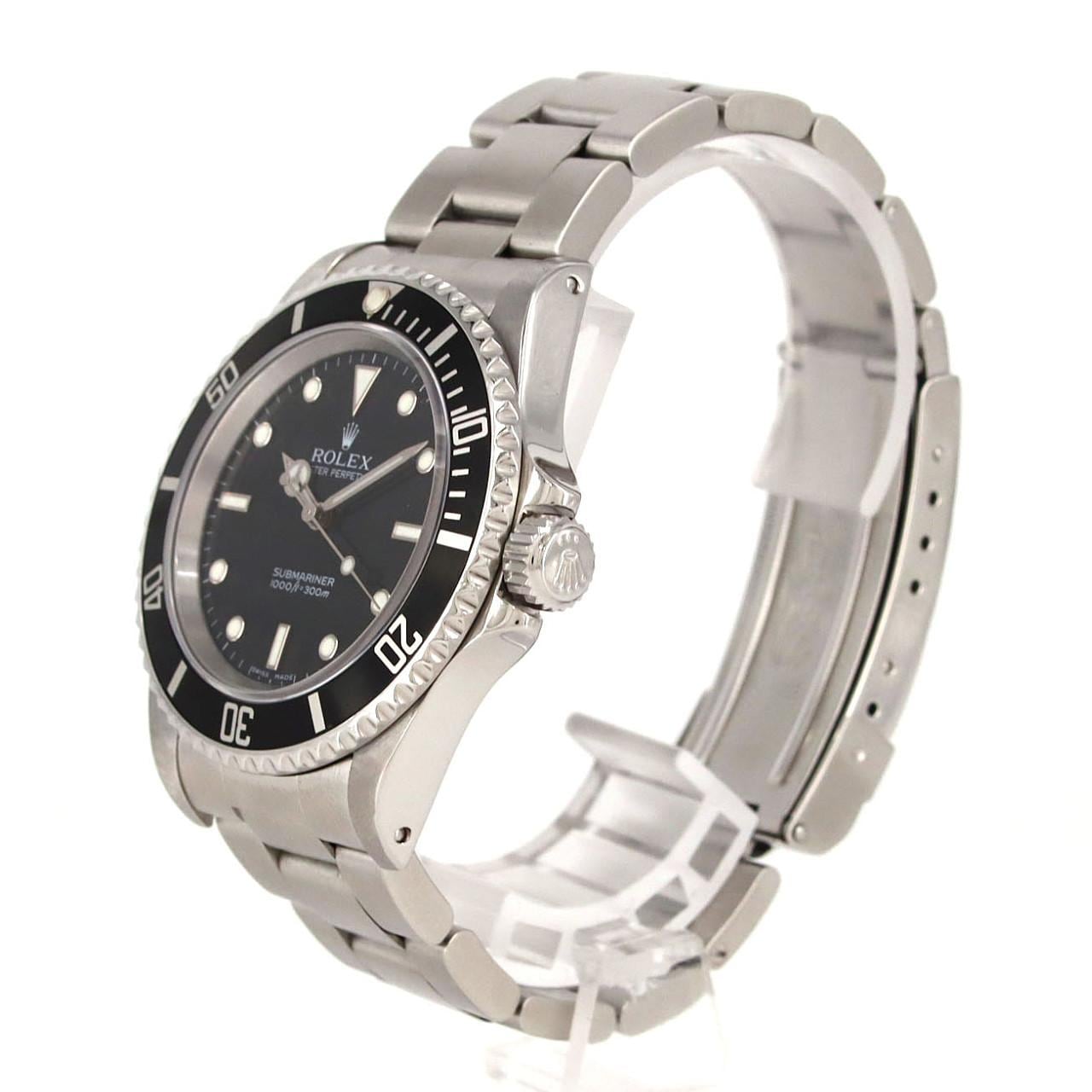 ロレックス サブマリーナーノンデイト 14060 SS 自動巻 X番