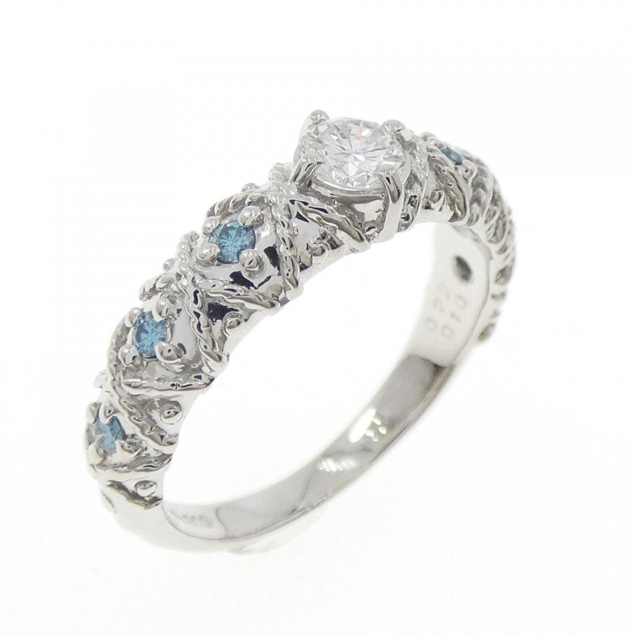 PT900 ダイヤモンド リング 0.22CT