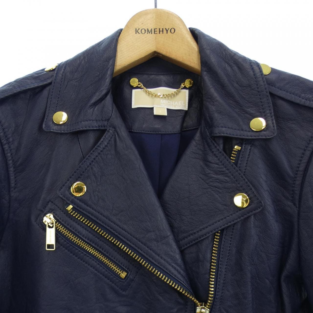 マイケルマイケルコース MICHAEL MICHAEL KORS レザーライダースジャケット
