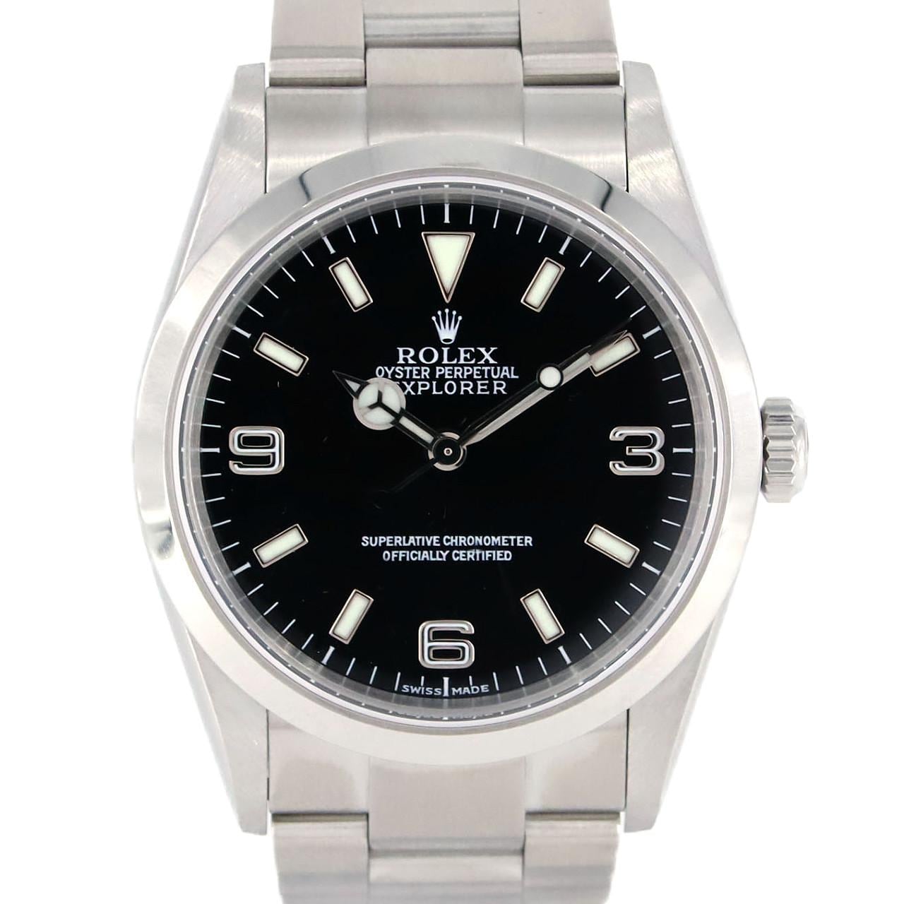 ROLEX Explorer I 114270 SS自動上弦K 編號