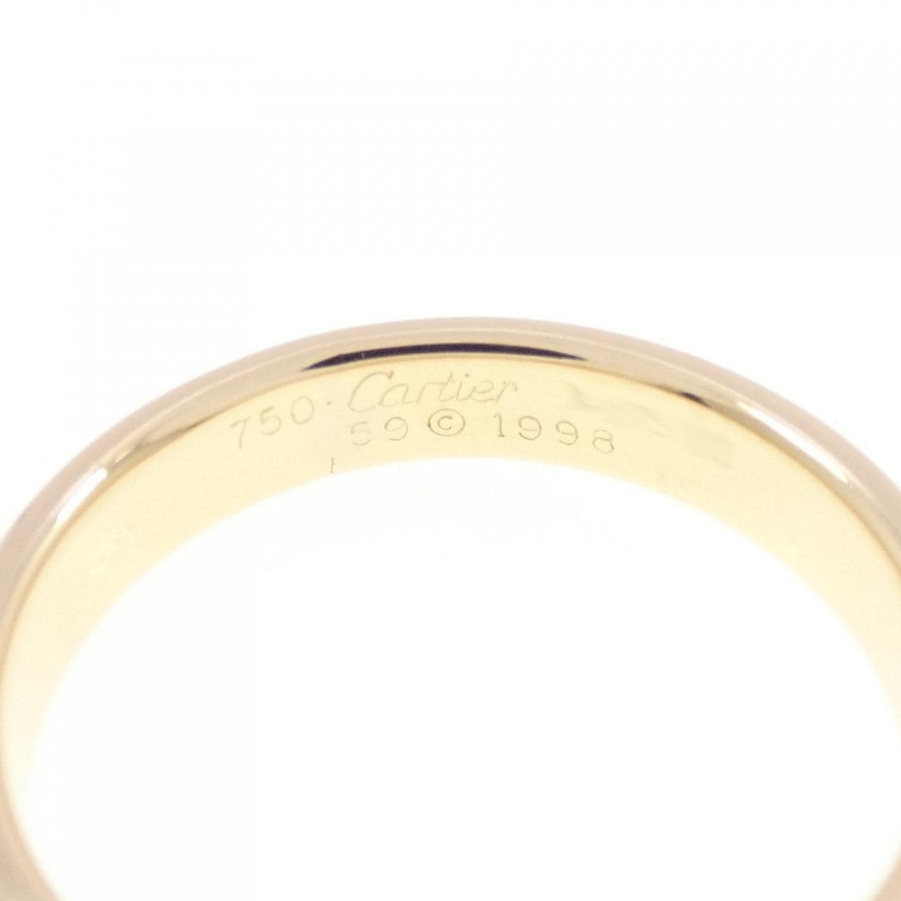 カルティエ スリーカラーウェディング リング