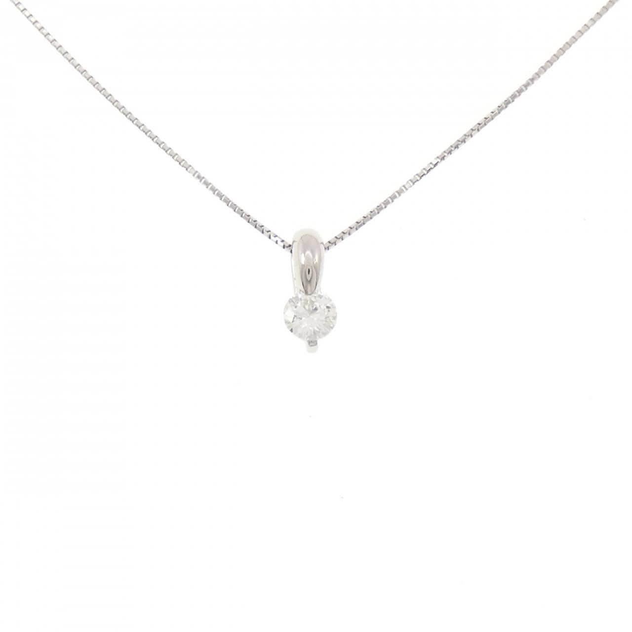 PT900/PT850 ダイヤモンド ネックレス 0.41CT