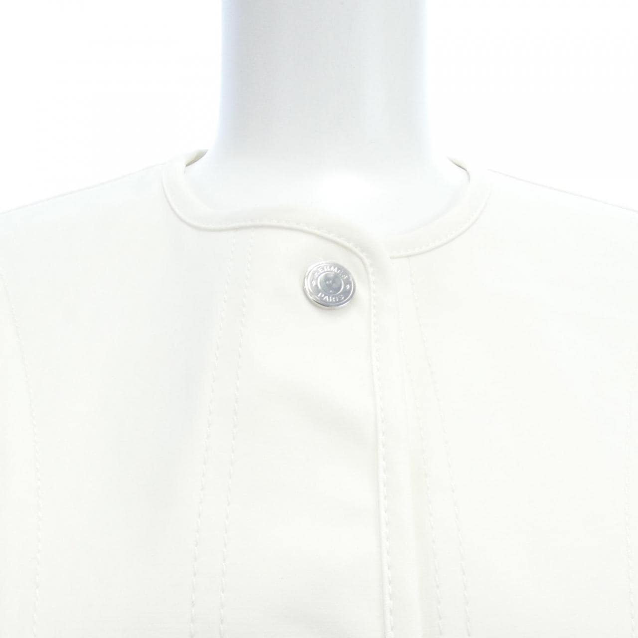 HERMES HERMES COLLARLESS JACKET