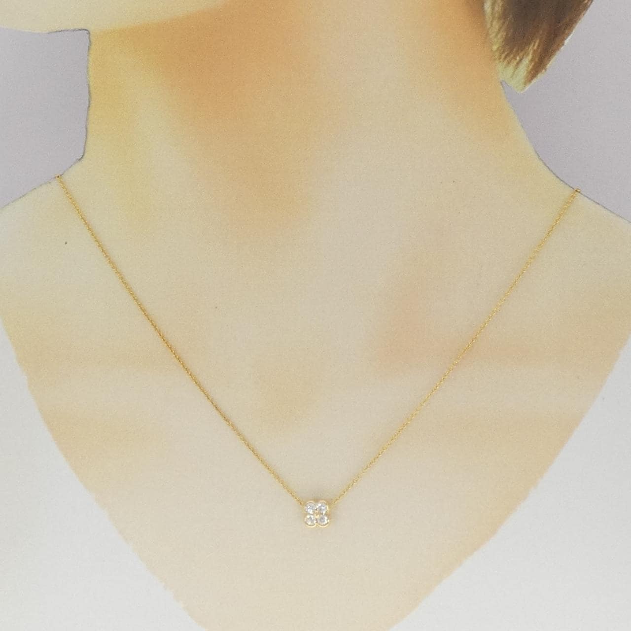 ティファニー 4ベゼル ネックレス