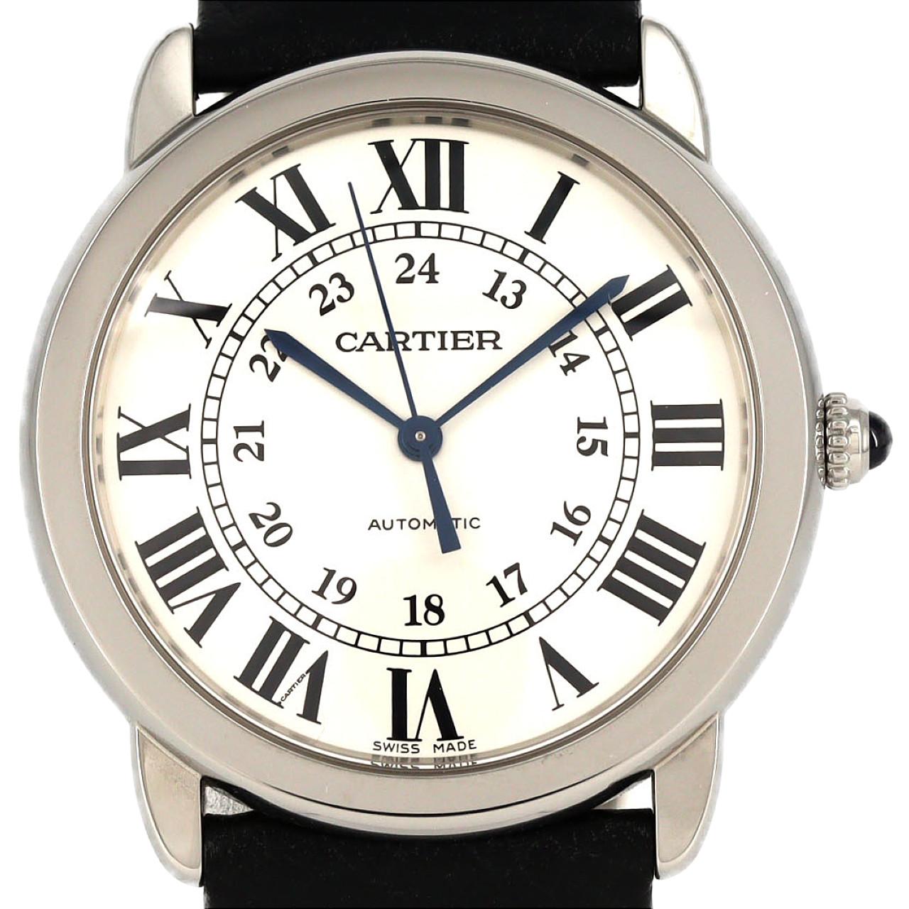 カルティエ ロンドソロ WSRN0021 SS 自動巻