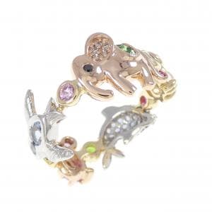 ジーエスティービー カラーストーン リング