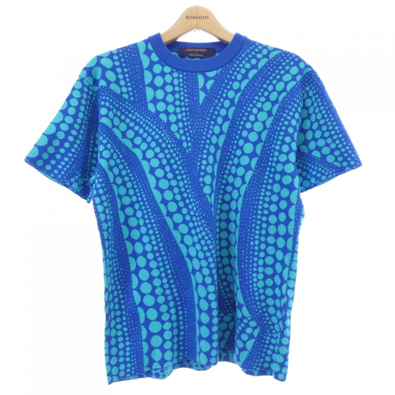 ルイヴィトン LOUIS VUITTON LV×YK オールオーバーパンプキンクルーネック HON38WJL4 草間彌生 ニット