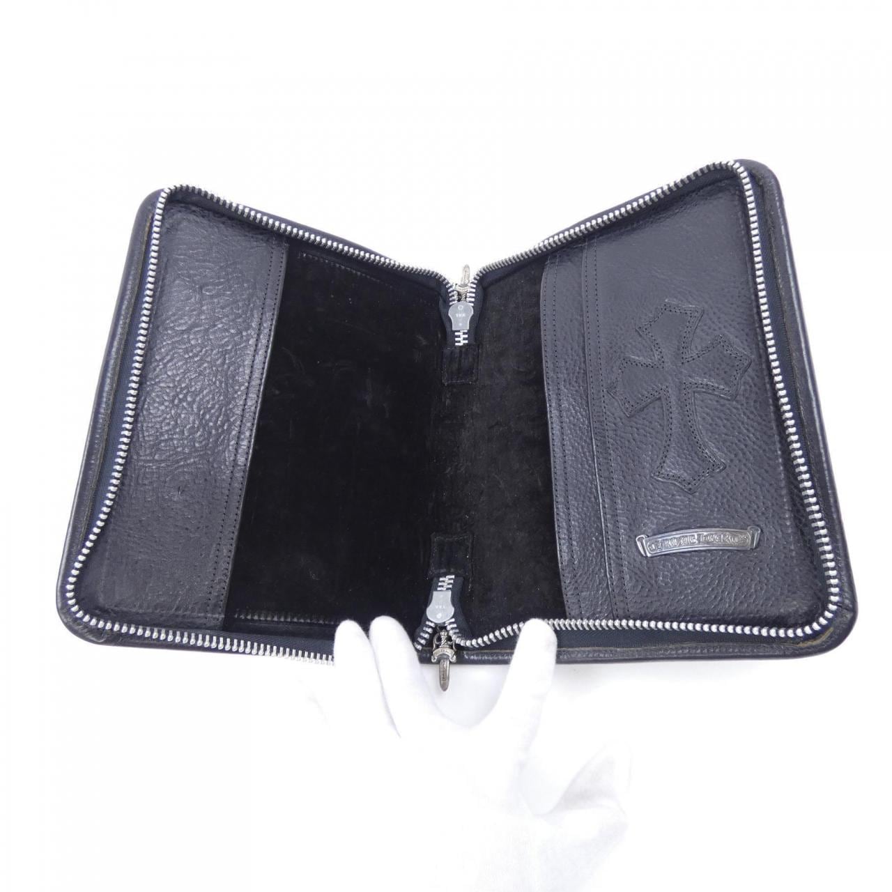 クロムハーツ CHROME HEARTS ZIP CASE CRS　オーガナイザー ジップ クロス ORGANIZER