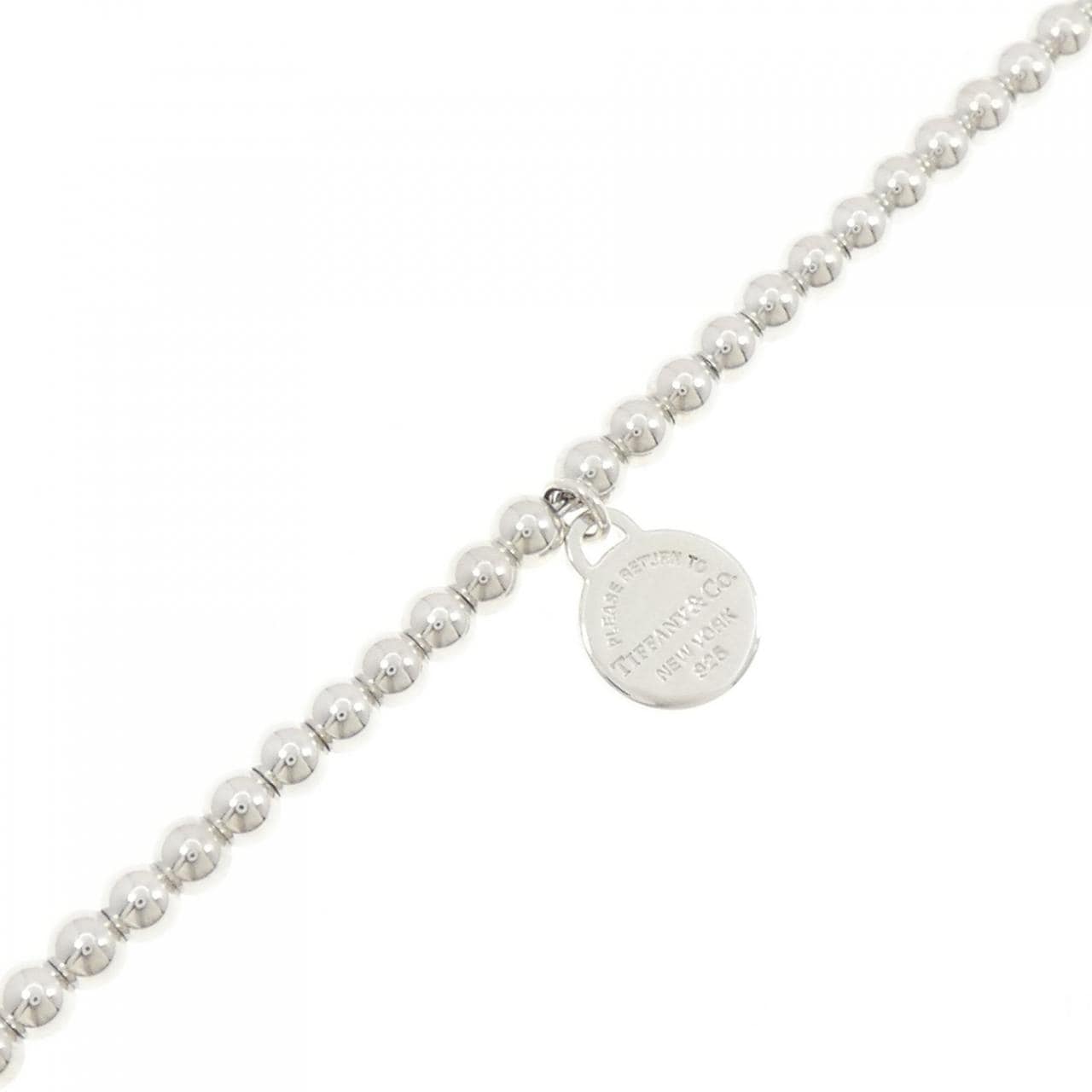 ティファニー ラウンド ハート チャーム ブレスレット