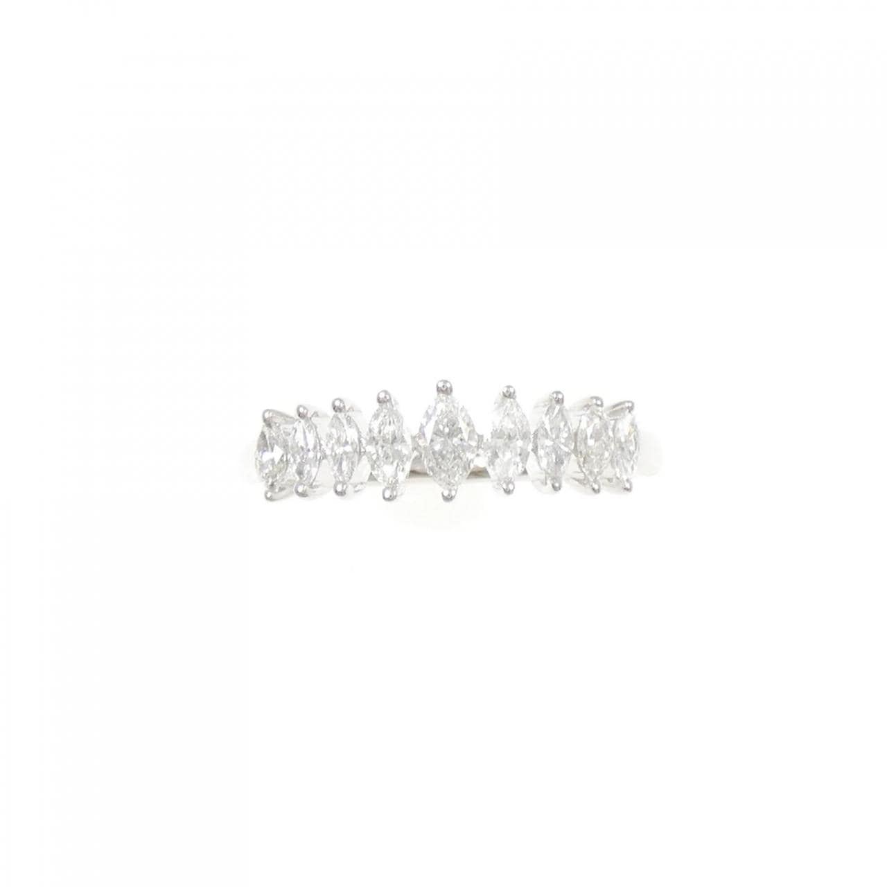 K18WG ダイヤモンド リング 0.45CT