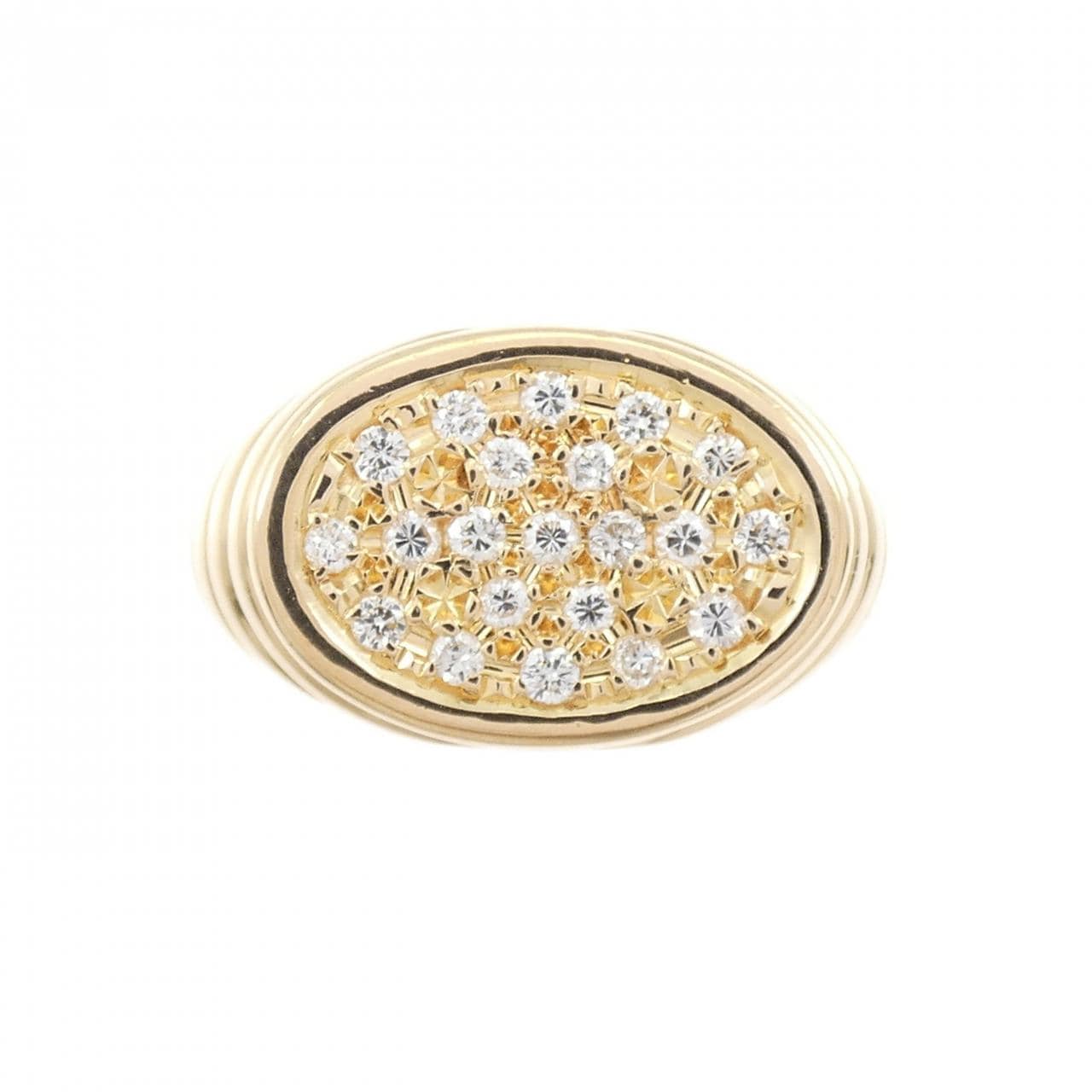 K18YG ダイヤモンド リング 0.25CT