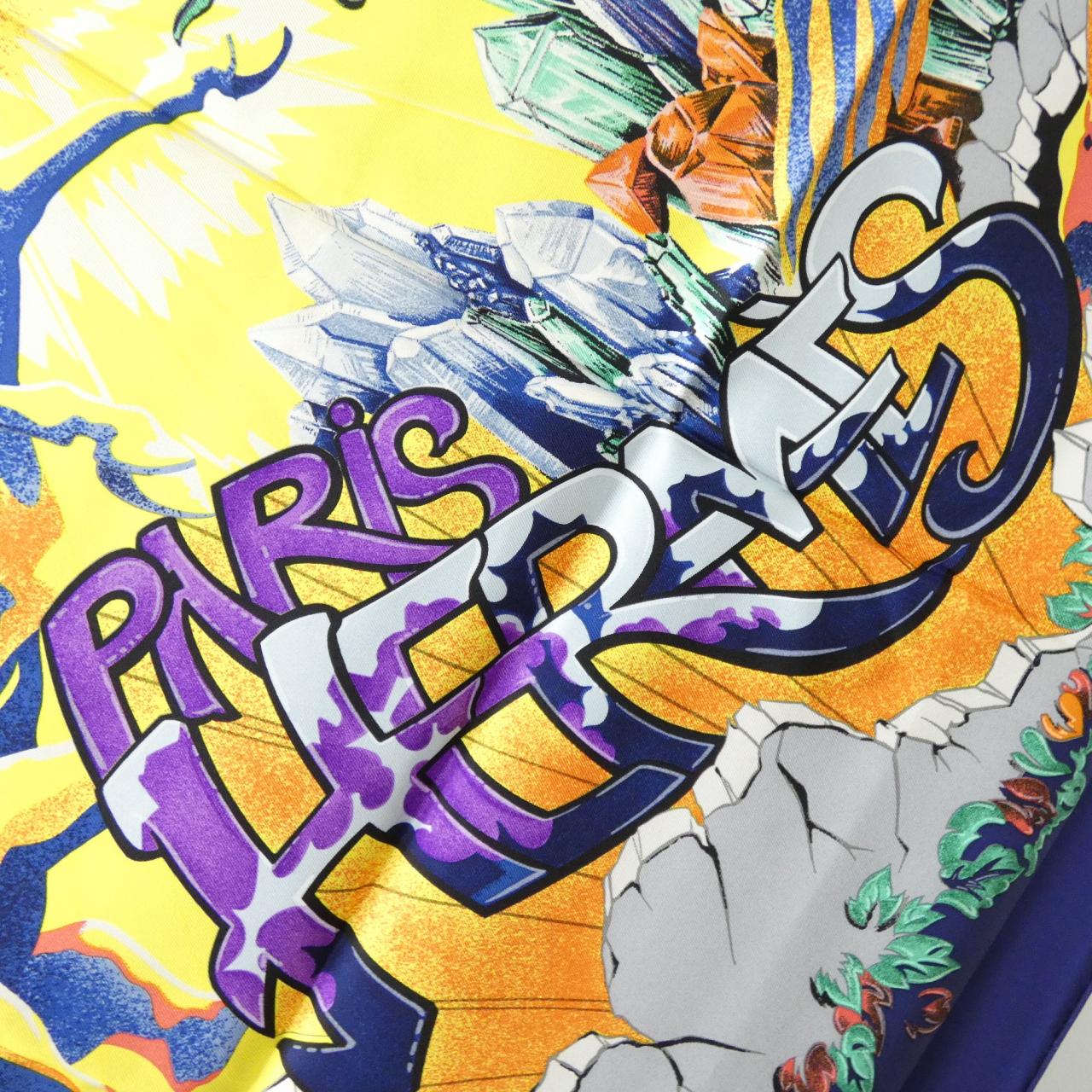 エルメス AUBE LIBRE COMME L'ANGE カレ スカーフ