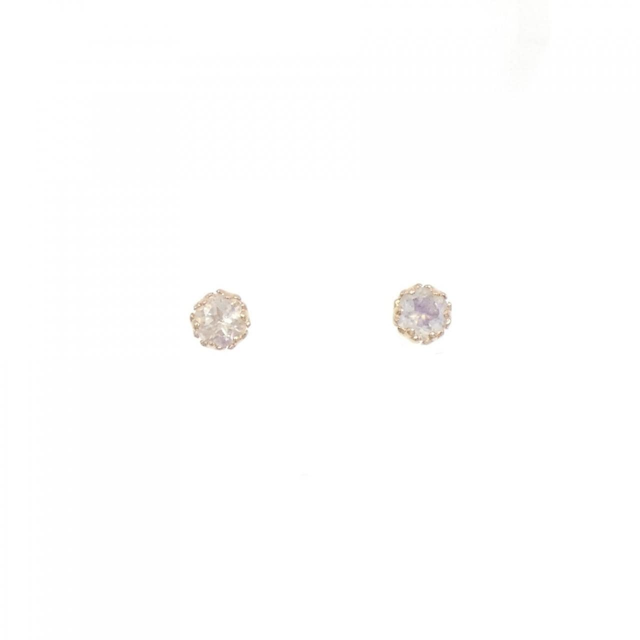 K18PG Moonstone earrings