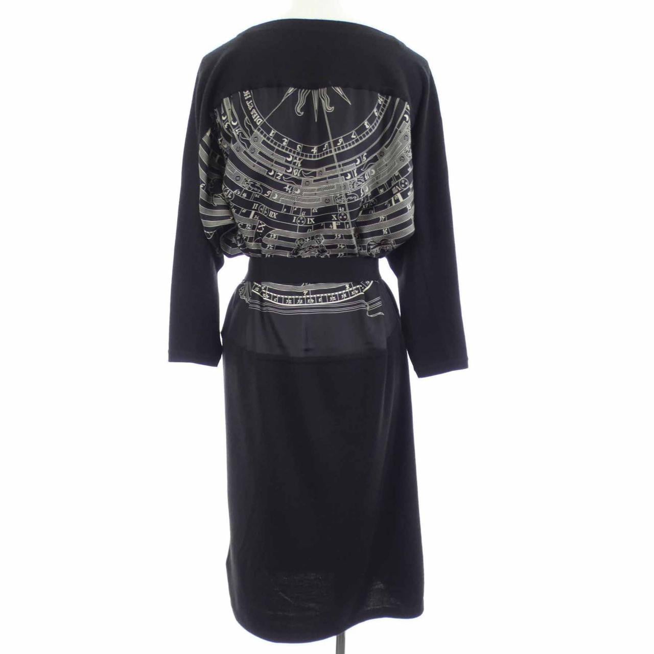 エルメス HERMES DIES ET HORE *96-7709 ツイルレーヌ. ワンピース