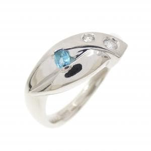 PT900 トルマリン リング 0.07CT