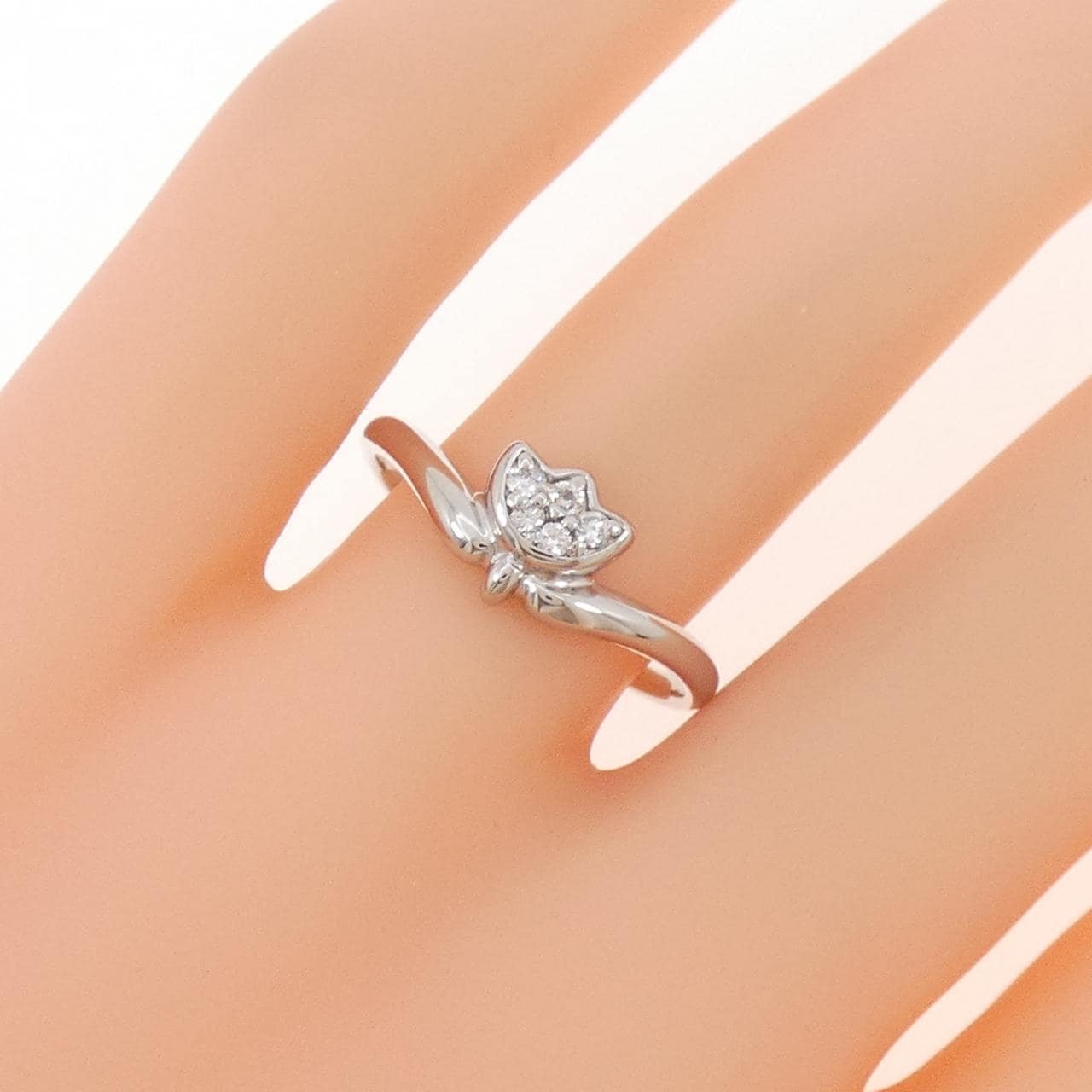 PT900 ダイヤモンド リング 0.07CT