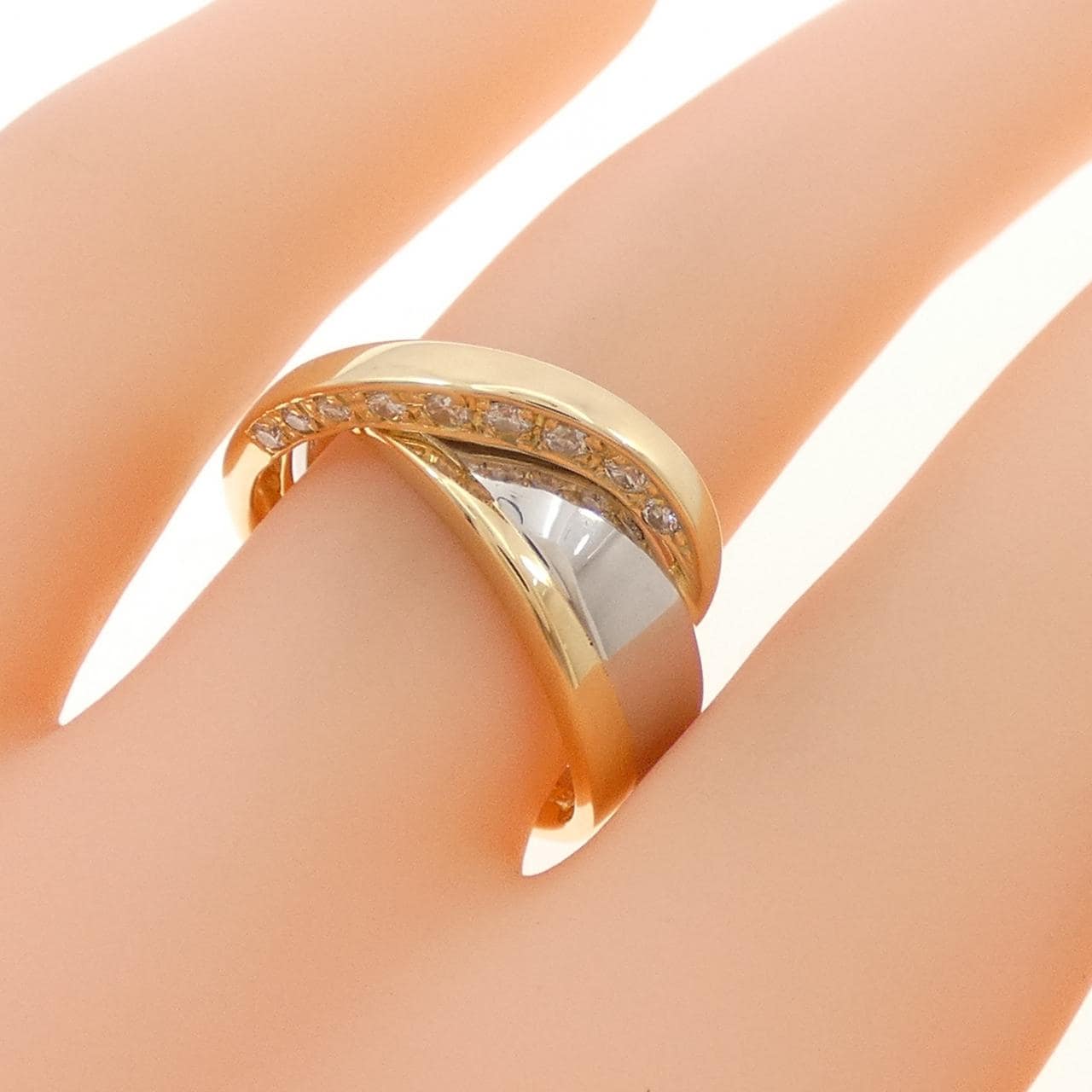 ジュネ ダイヤモンド リング 0.13CT