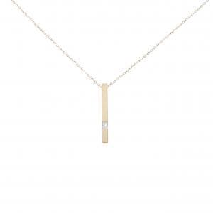 K18YG ダイヤモンド ネックレス 0.08CT