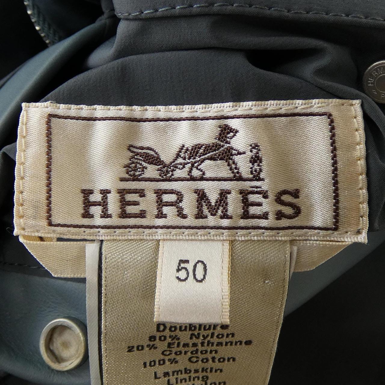 エルメス HERMES 553020HA レザージャケット
