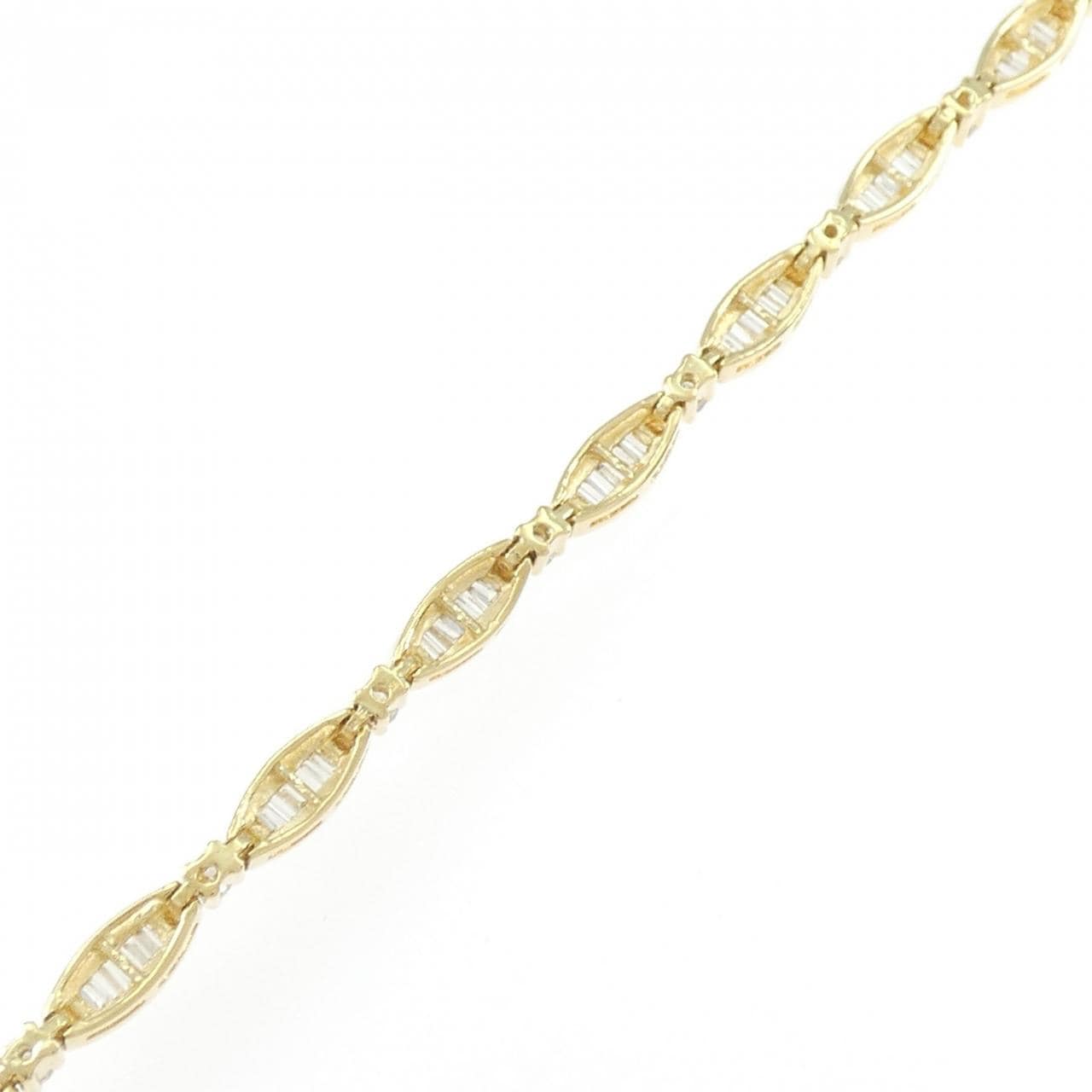 K18YG ダイヤモンド ブレスレット 1.60CT