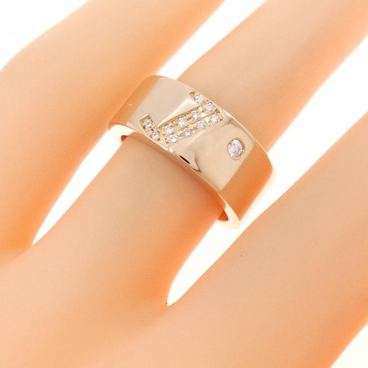 ポンテヴェキオ ダイヤモンド リング 0.09CT