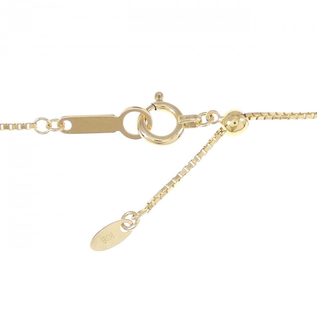 K18YG ダイヤモンド ネックレス 0.180CT