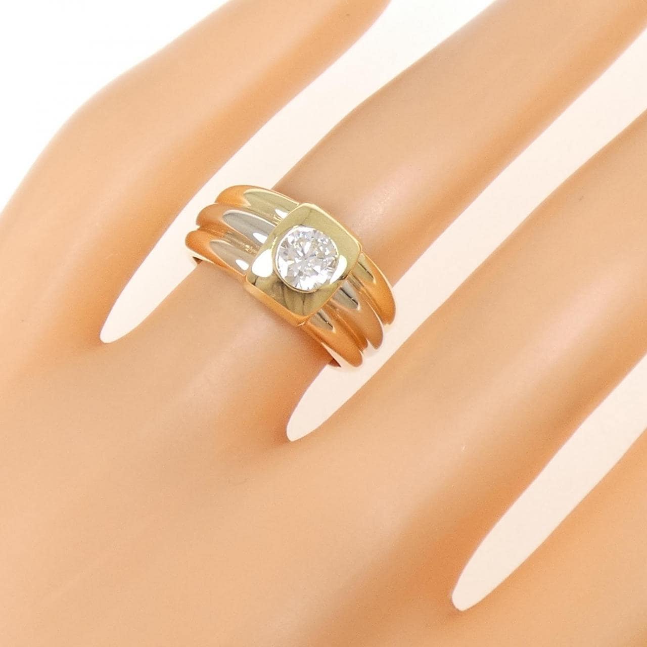 カルティエ ダイヤモンド リング 0.57CT