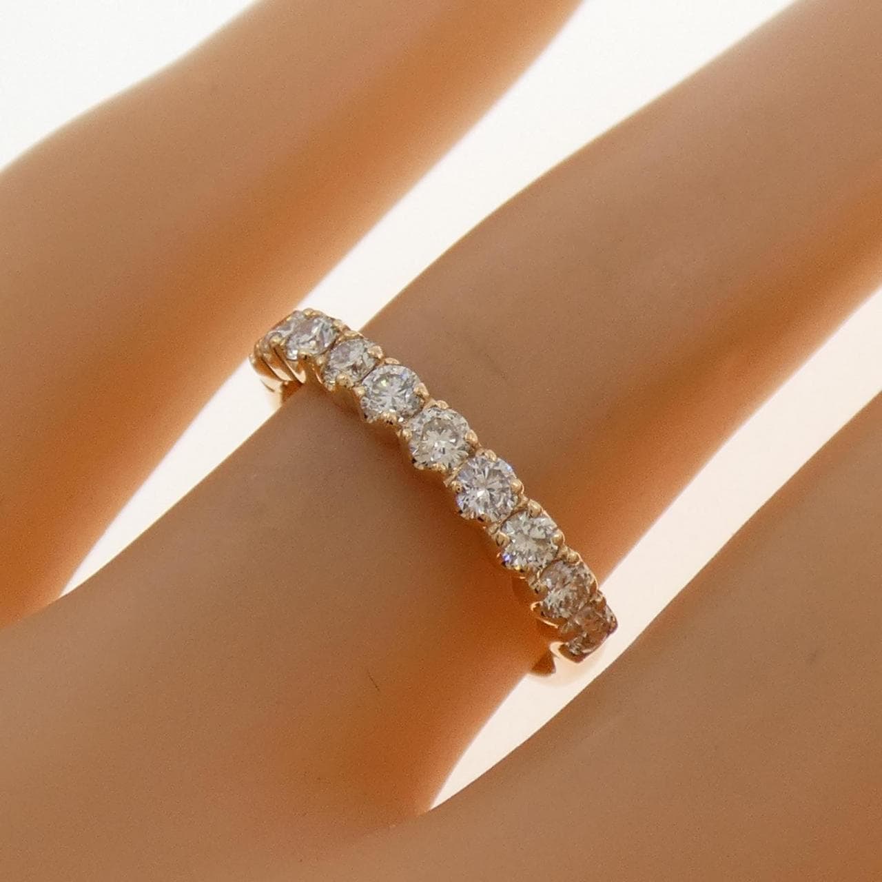 K18PG ダイヤモンド リング 0.50CT