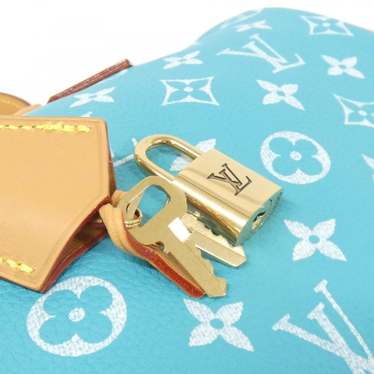 ルイヴィトン モノグラム レザー スピーディ P9 バンドリエール 25cm M11561 ボストンバッグ