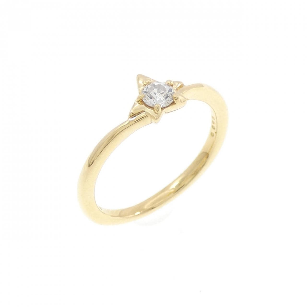 フェスタリア ダイヤモンド ピンキー リング 0.093CT