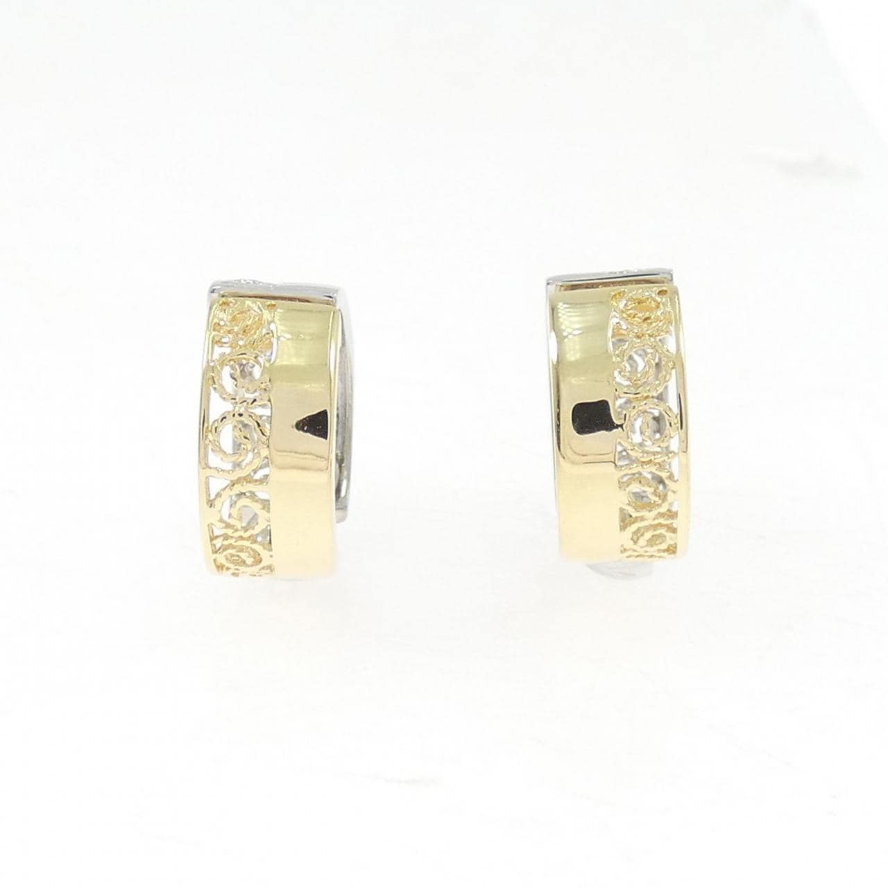 K18YG/K14WG イヤリング