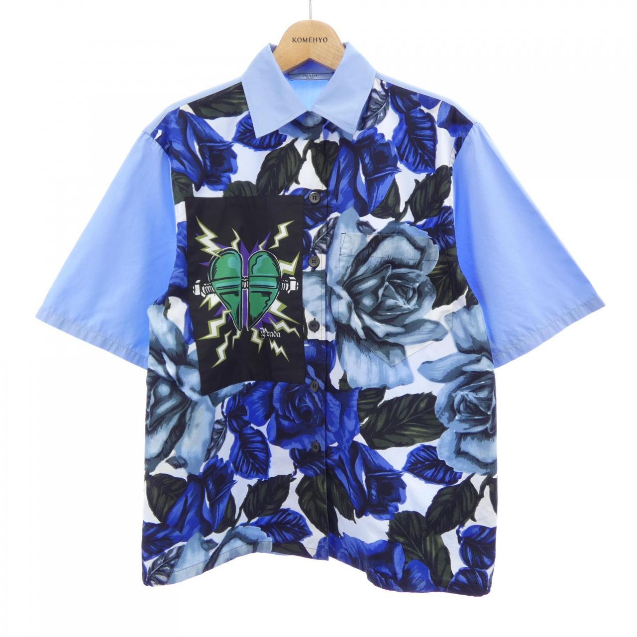 プラダ PRADA P464D S192 1U8I S／Sシャツ