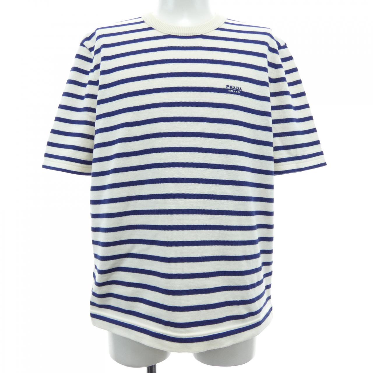 プラダ PRADA コットンクルーネックセーター UMF260 SOOO 188X ニット