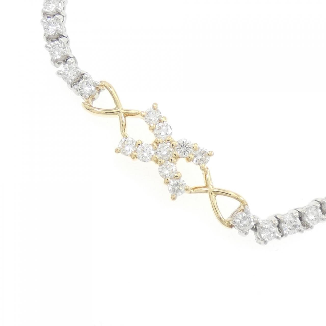 MIKIMOTO Diamond Necklace 5.41CT