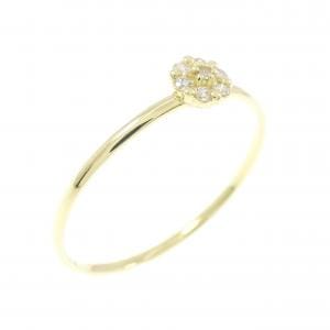 【新品】K18YG ダイヤモンド リング 0.04CT